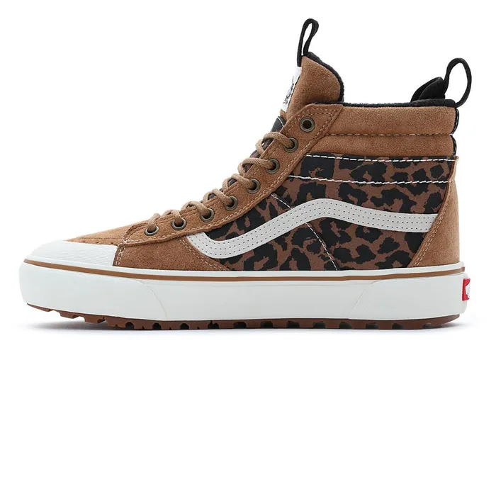 Vans HiTop Shoes Women Sk8Hi MTE2 Shoes Black Brown