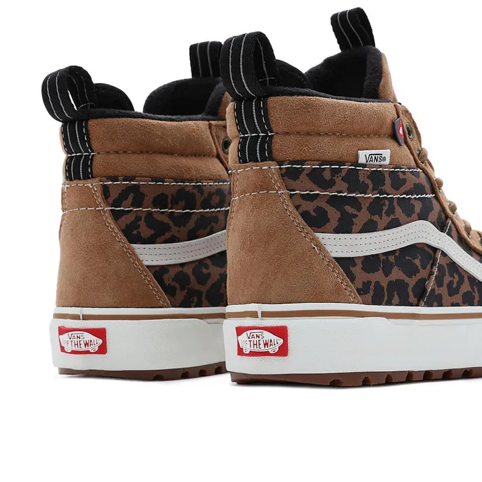 Vans HiTop Shoes Women Sk8Hi MTE2 Shoes Black Brown