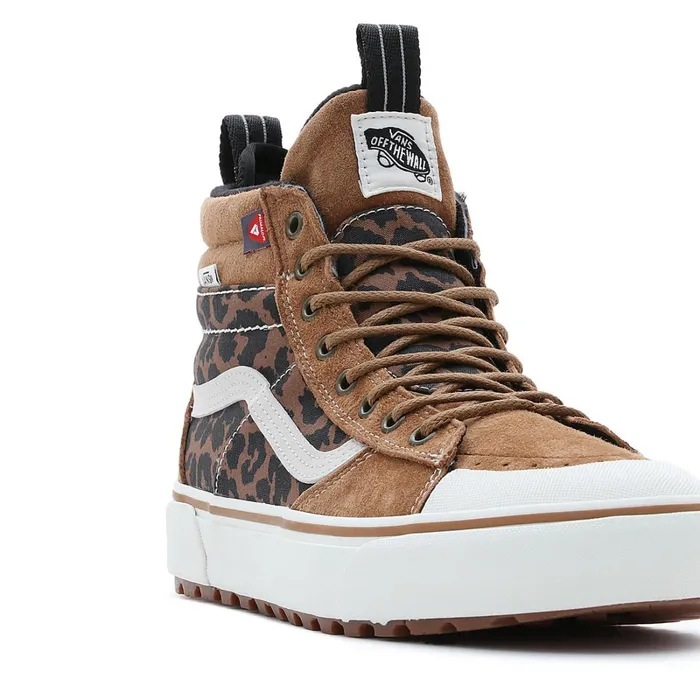 Vans HiTop Shoes Women Sk8Hi MTE2 Shoes Black Brown