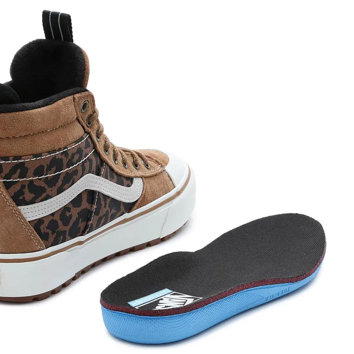Vans HiTop Shoes Women Sk8Hi MTE2 Shoes Black Brown