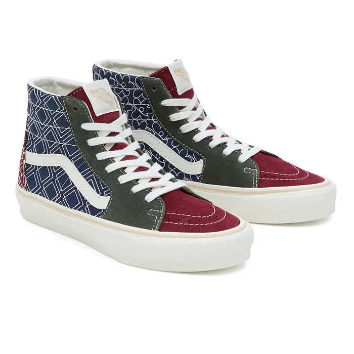 Vans HiTop Shoes Women Sk8Hi Tapered Shoes Multicolour