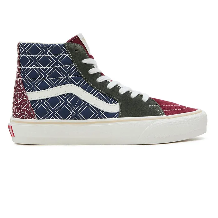 Vans HiTop Shoes Women Sk8Hi Tapered Shoes Multicolour