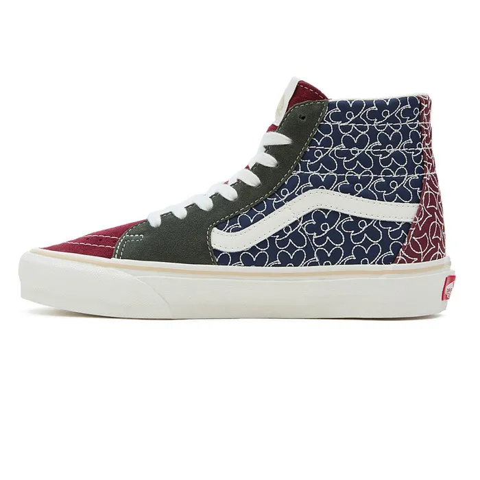 Vans HiTop Shoes Women Sk8Hi Tapered Shoes Multicolour