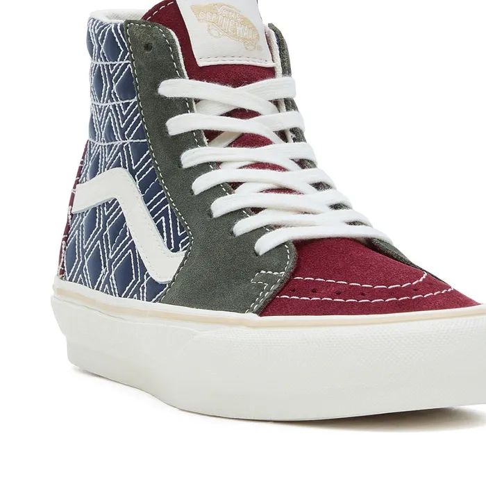 Vans HiTop Shoes Women Sk8Hi Tapered Shoes Multicolour