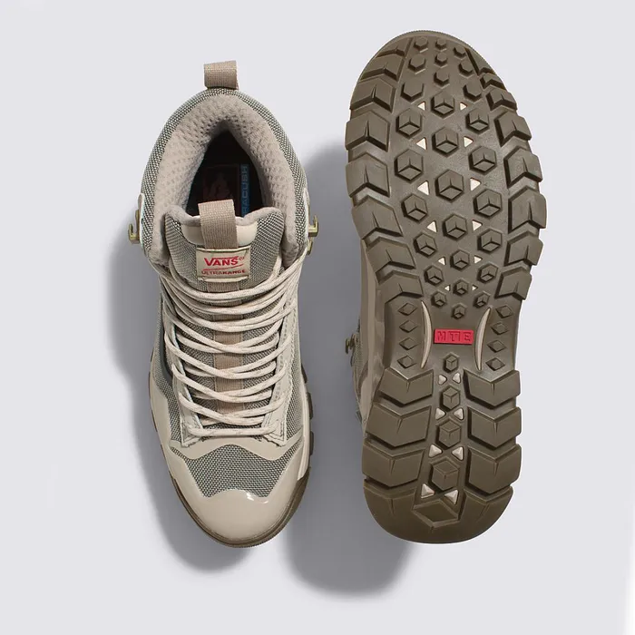 Vans HiTop Shoes Women UltraRange EXO Hi GoreTex MTE3 Shoes White Beige