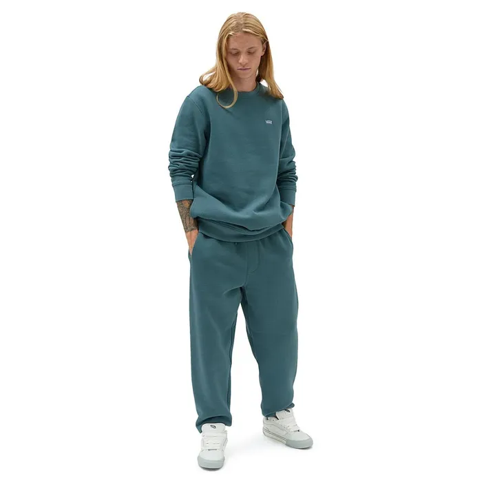 Vans Hoodies and Sweatshirts Men ComfyCush Crew Sweatshirt Blue Green