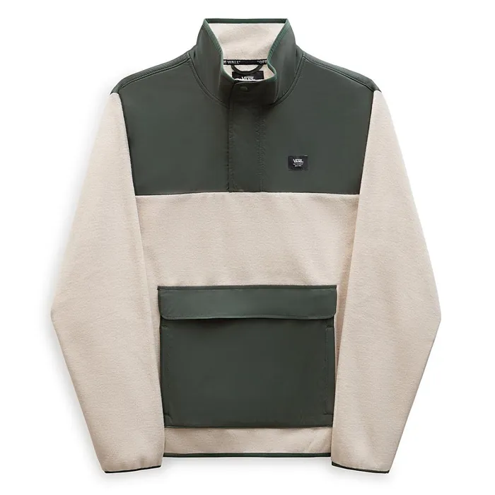 Vans Hoodies and Sweatshirts Men Mammoth Pullover Green Beige