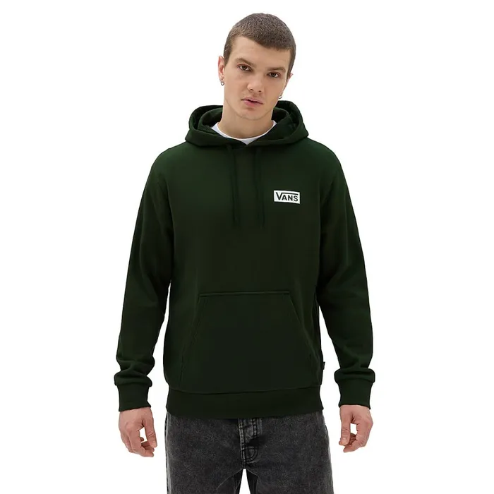 Vans Hoodies and Sweatshirts Men Relaxed Fit Pullover Hoodie Green
