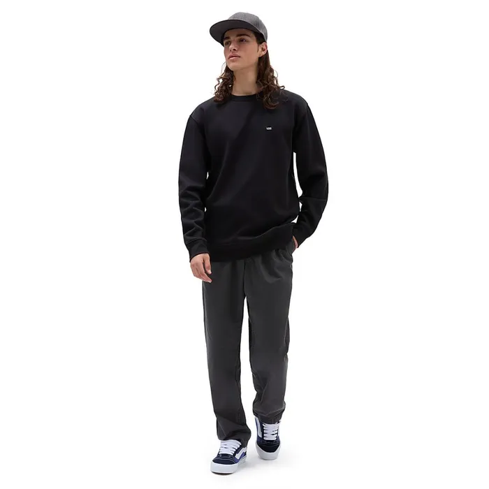 Vans Hoodies and Sweatshirts Men Versa Standard Crew Black