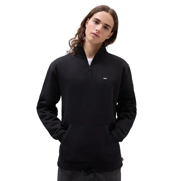 Vans Hoodies and Sweatshirts Men Versa Standard QZip Black