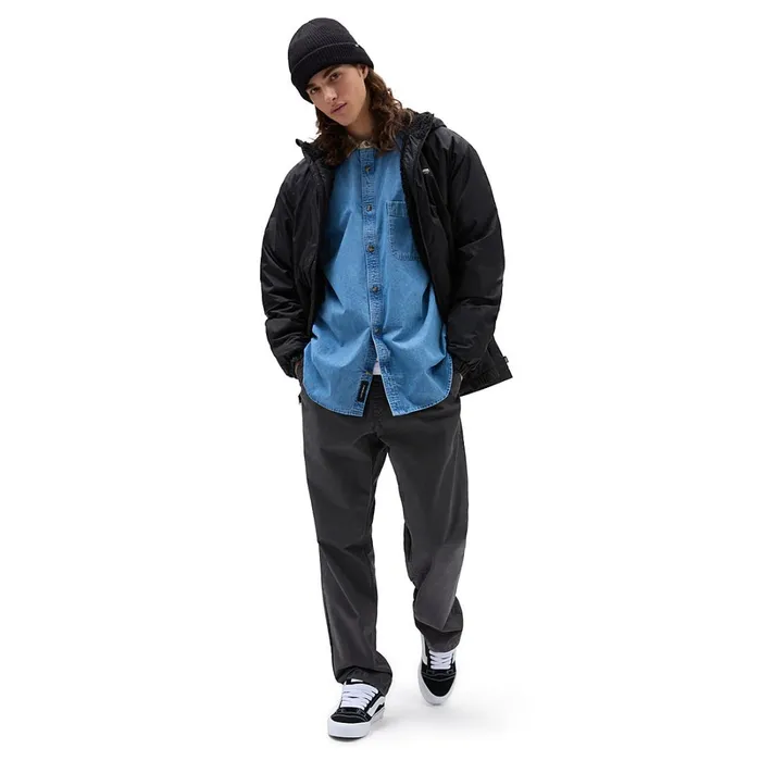 Vans Jackets and Coats Men Harvard Windbreaker Jacket Black