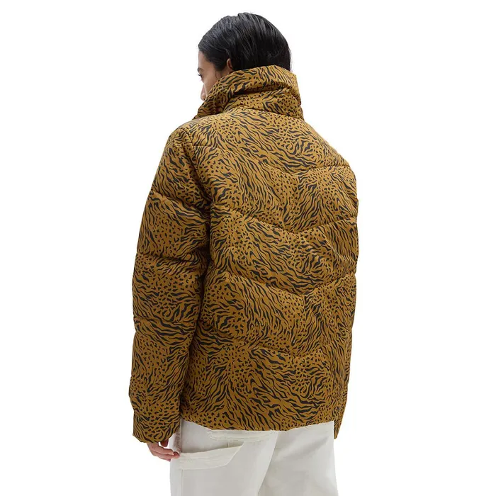 Vans Jackets and Coats Women Foundry Print Puff MTE Jacket Brown
