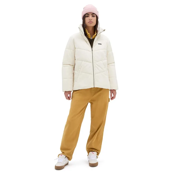 Vans Jackets and Coats Women Foundry Puffer MTE Jacket Beige