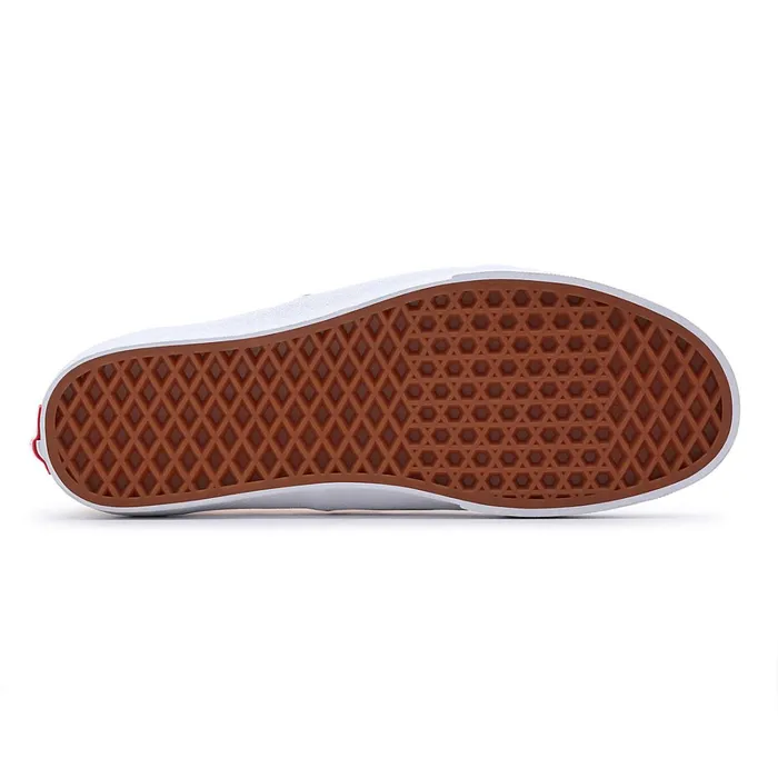 Vans Lowtop Shoes Men Check Authentic Shoes White Orange