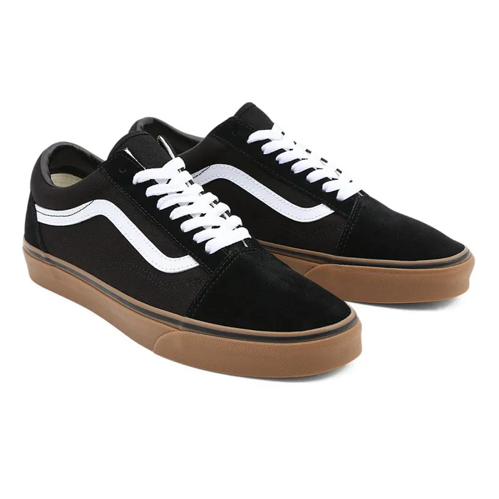 Vans Lowtop Shoes Men Gumsole Old Skool Shoes Black