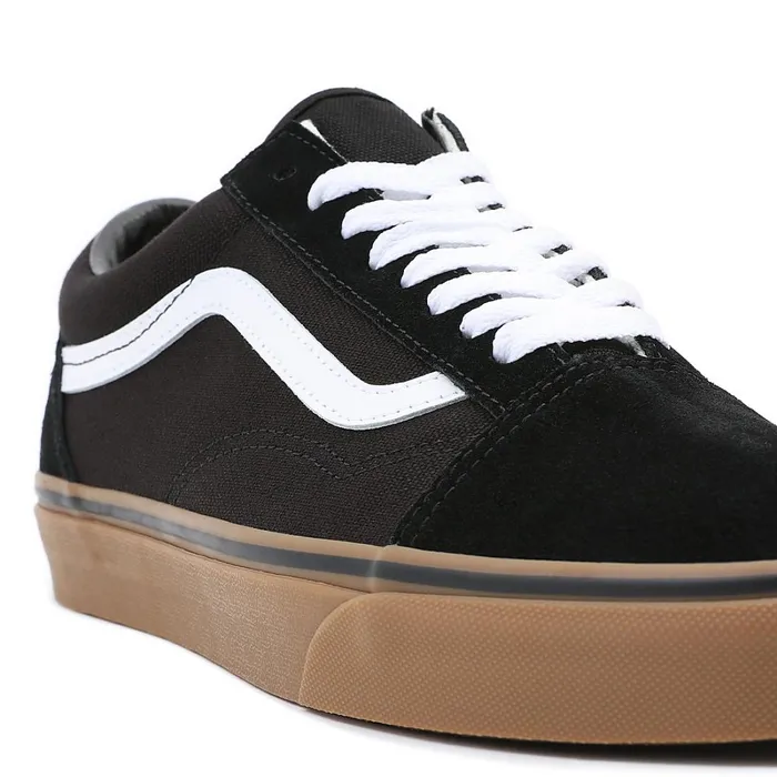 Vans Lowtop Shoes Men Gumsole Old Skool Shoes Black