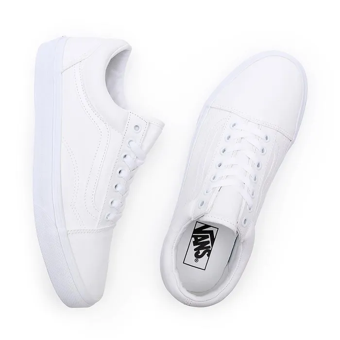 Vans Lowtop Shoes Men Old Skool Shoes White