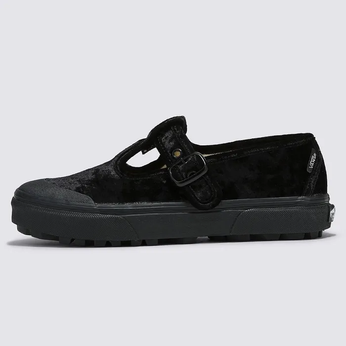 Vans Lowtop Shoes Men Style 93 Crushed Velvet Shoes Black