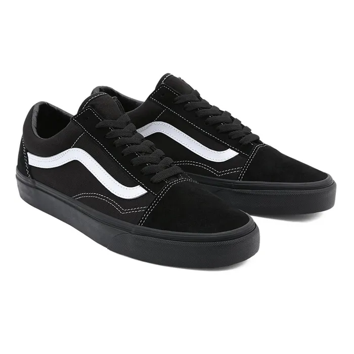 Vans Lowtop Shoes Men SuedeCanvas Old Skool Shoes Black