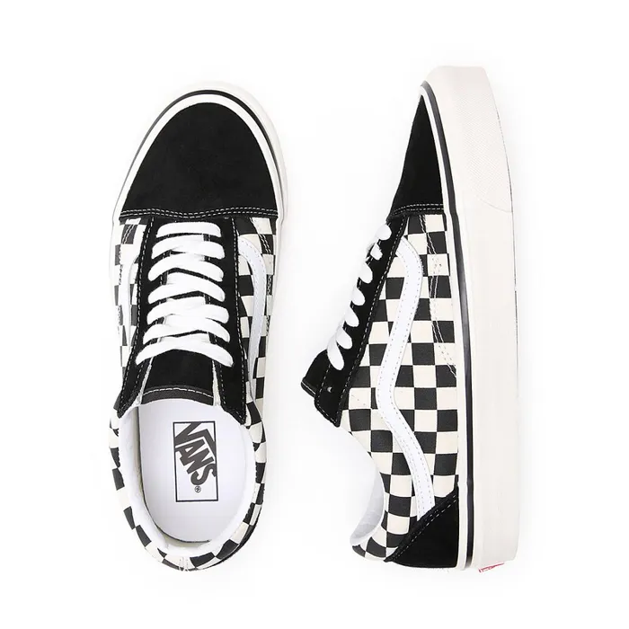 Vans Lowtop Shoes Women Anaheim Factory Old Skool 36 DX Shoes Black White