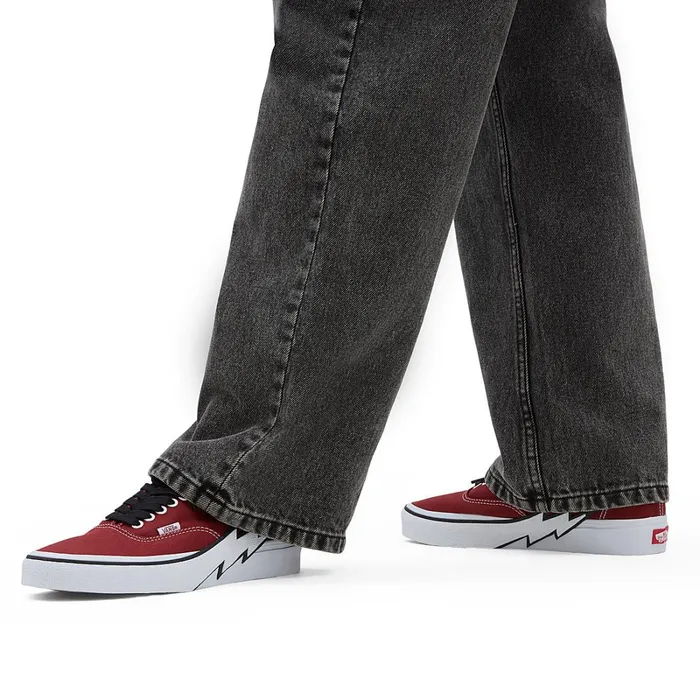 Vans Lowtop Shoes Women Authentic Bolt Shoes Red