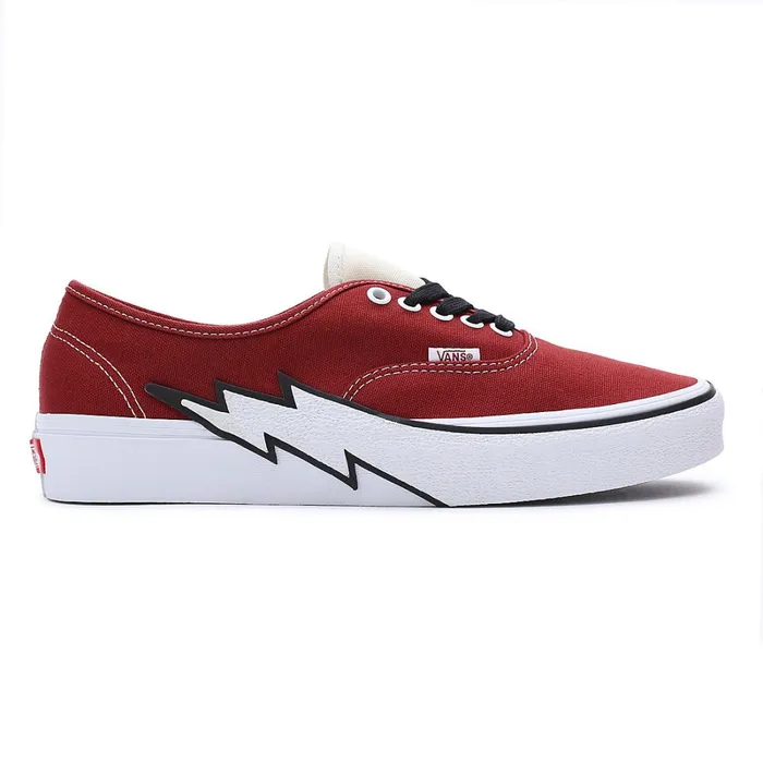 Vans Lowtop Shoes Women Authentic Bolt Shoes Red
