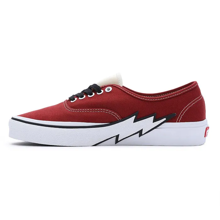 Vans Lowtop Shoes Women Authentic Bolt Shoes Red