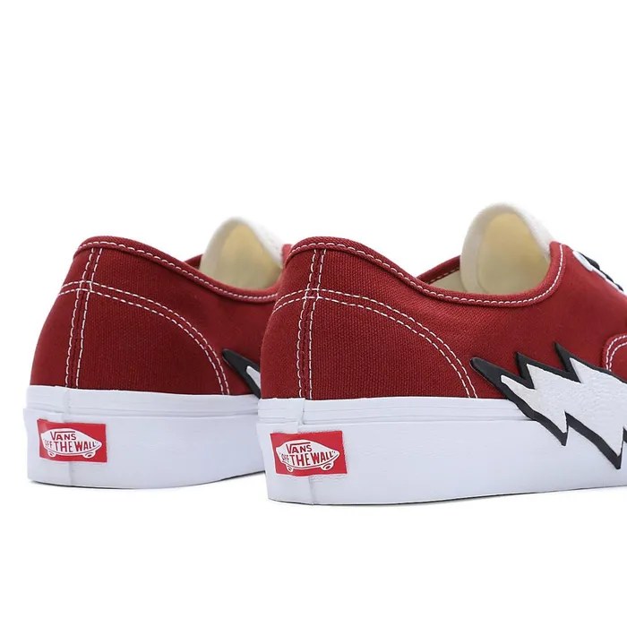 Vans Lowtop Shoes Women Authentic Bolt Shoes Red