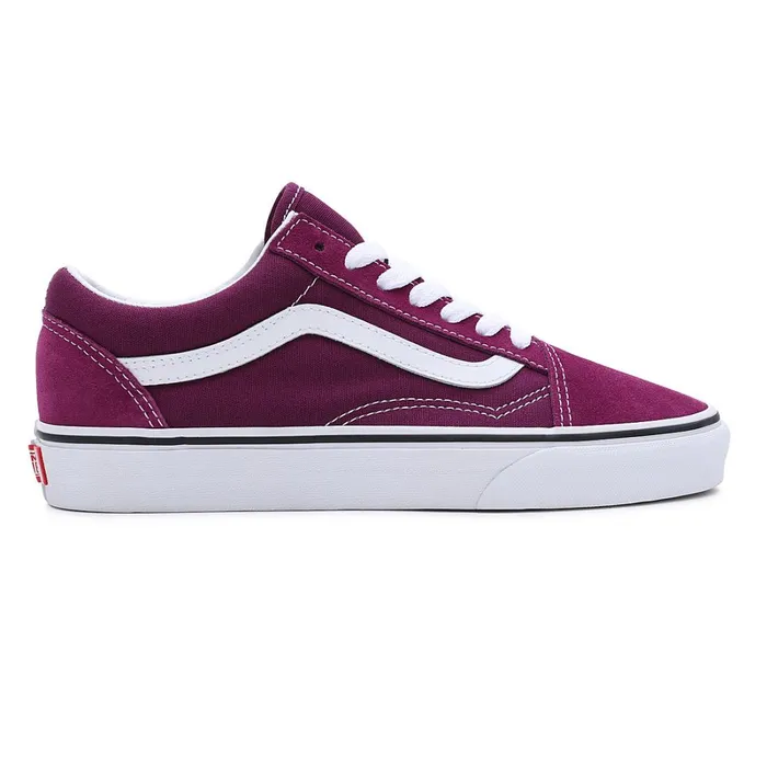 Vans Lowtop Shoes Women Color Theory Old Skool Shoes Purple