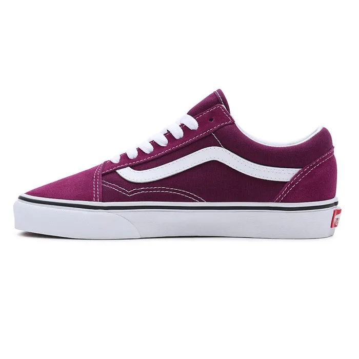 Vans Lowtop Shoes Women Color Theory Old Skool Shoes Purple