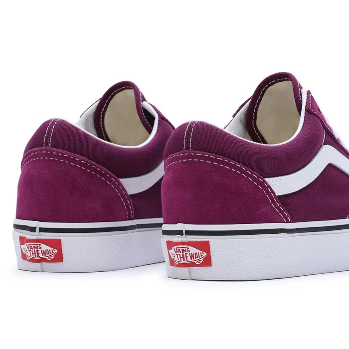 Vans Lowtop Shoes Women Color Theory Old Skool Shoes Purple