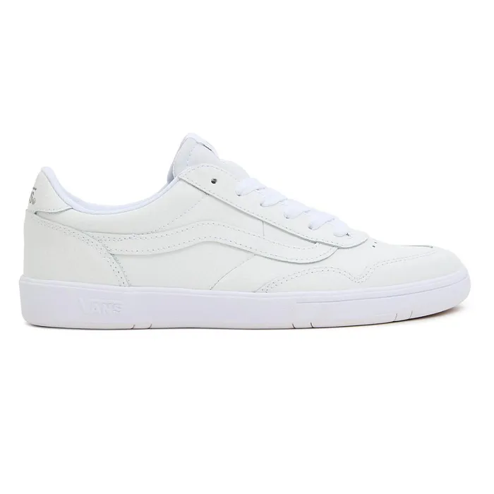 Vans Lowtop Shoes Women Cruze Too ComfyCush Leather Shoes White