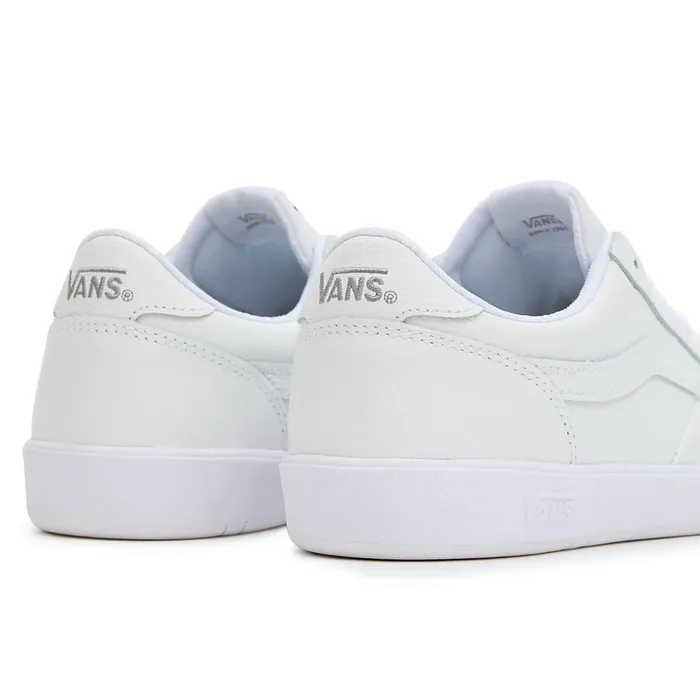 Vans Lowtop Shoes Women Cruze Too ComfyCush Leather Shoes White
