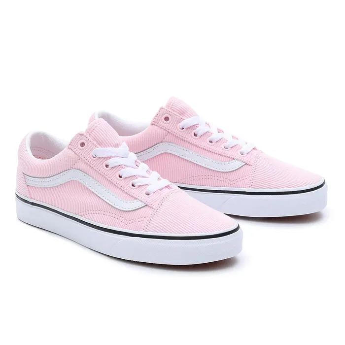 Vans Lowtop Shoes Women Mini Cord Old Skool Shoes Pink