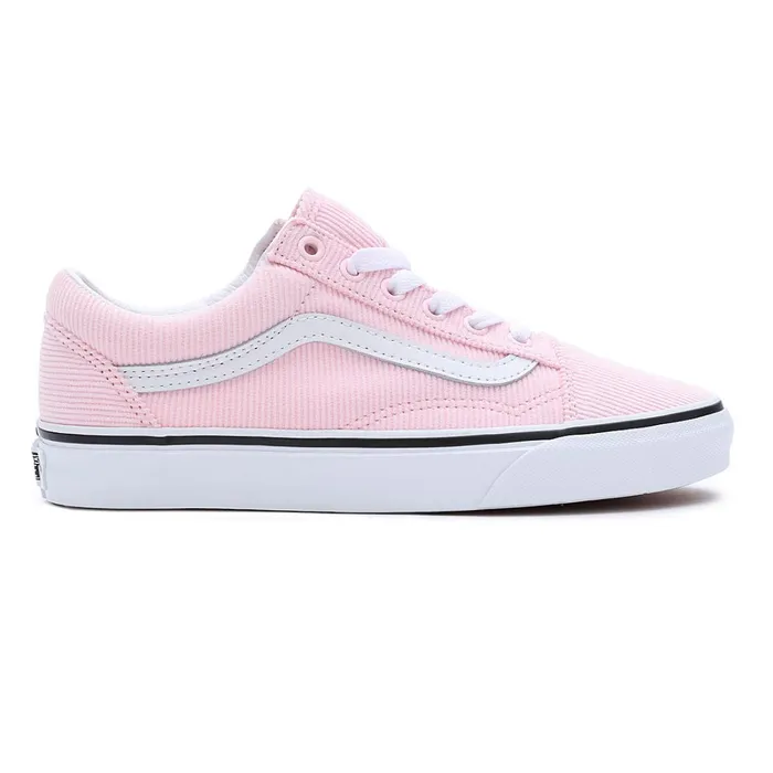 Vans Lowtop Shoes Women Mini Cord Old Skool Shoes Pink