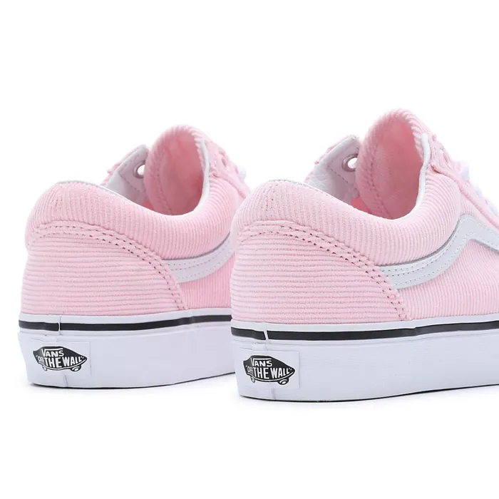 Vans Lowtop Shoes Women Mini Cord Old Skool Shoes Pink