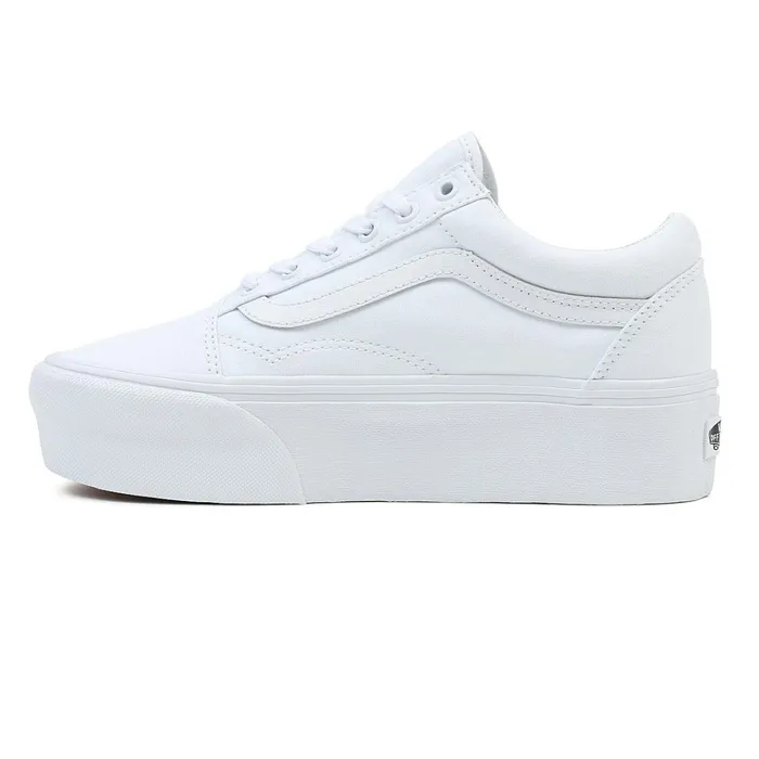 Vans Lowtop Shoes Women Old Skool Stackform Shoes White