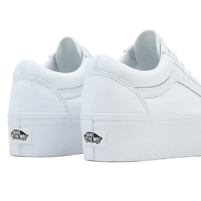 Vans Lowtop Shoes Women Old Skool Stackform Shoes White