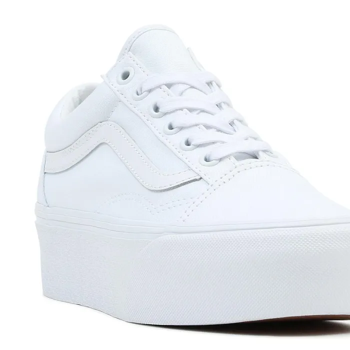 Vans Lowtop Shoes Women Old Skool Stackform Shoes White