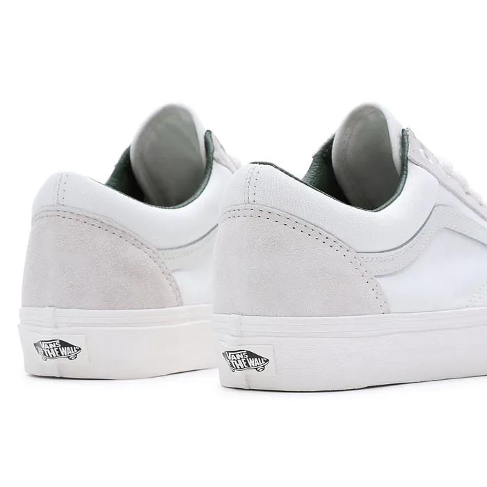 Vans Lowtop Shoes Women Oversized Laces Old Skool Shoes White
