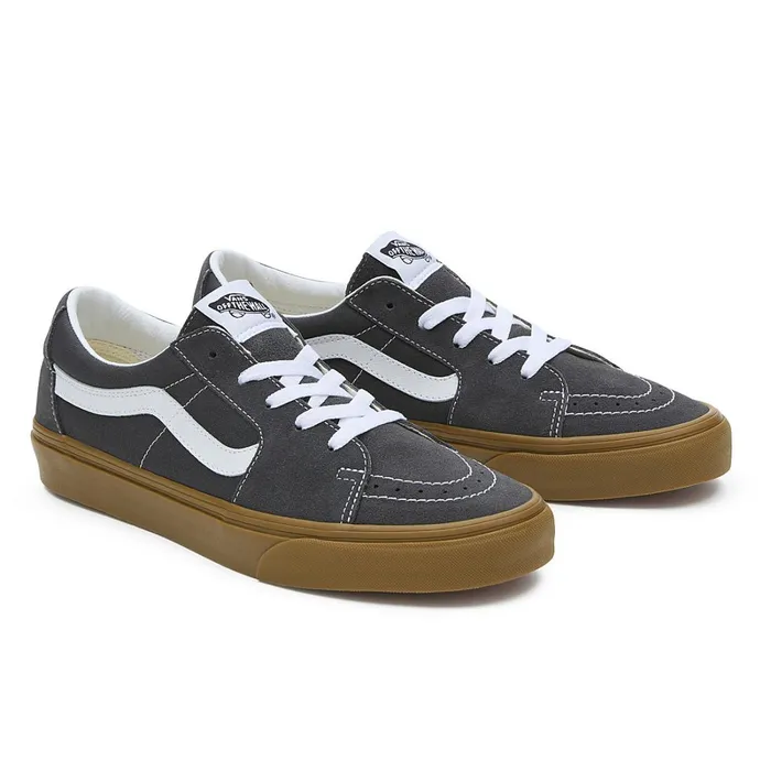 Vans Lowtop Shoes Women Sk8Low Shoes Grey White