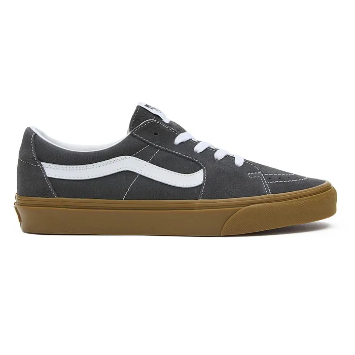 Vans Lowtop Shoes Women Sk8Low Shoes Grey White