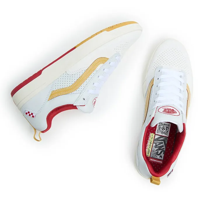 Vans Lowtop Shoes Women Zahba Vintage Sport Shoes White