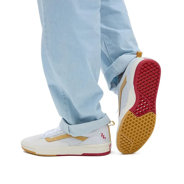 Vans Lowtop Shoes Women Zahba Vintage Sport Shoes White