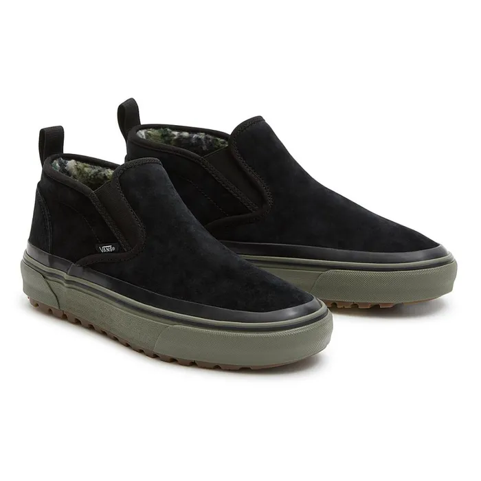 Vans MTE Shoes Women Rain Camo Mid Slip MTE1 Shoes Green