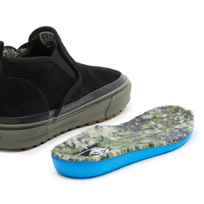 Vans MTE Shoes Women Rain Camo Mid Slip MTE1 Shoes Green