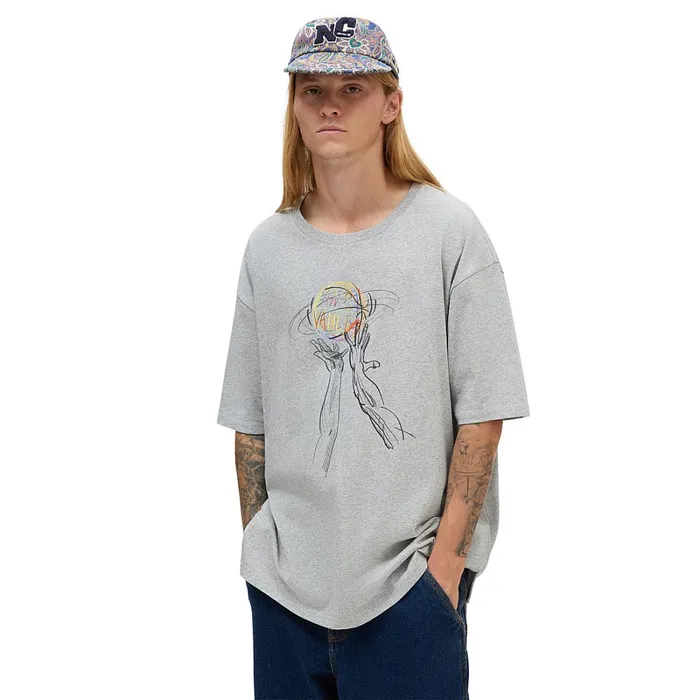 Vans Shirts Men Vault By X Nigel Cabourn Twofer Knit TShirt Grey