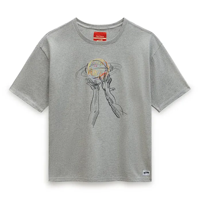 Vans Shirts Men Vault By X Nigel Cabourn Twofer Knit TShirt Grey