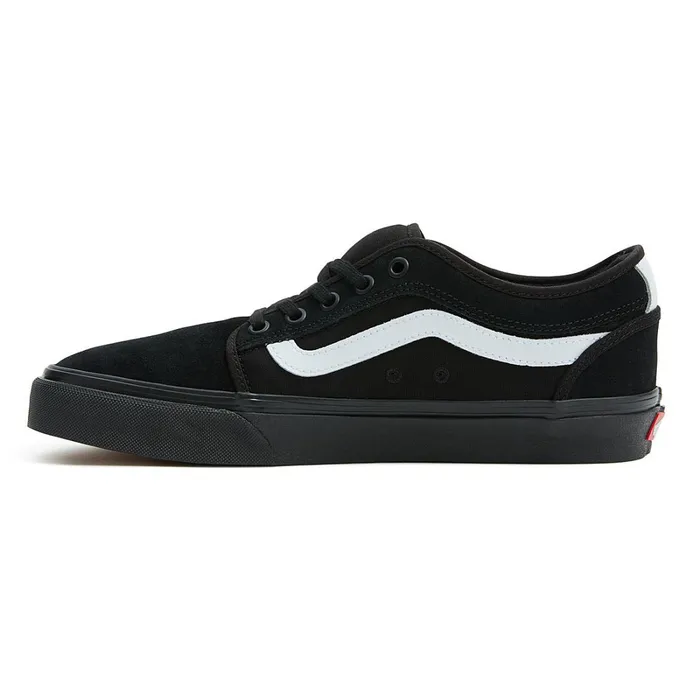 Vans Skate Shoes Men Chukka Low Sidestripe Shoes Black White