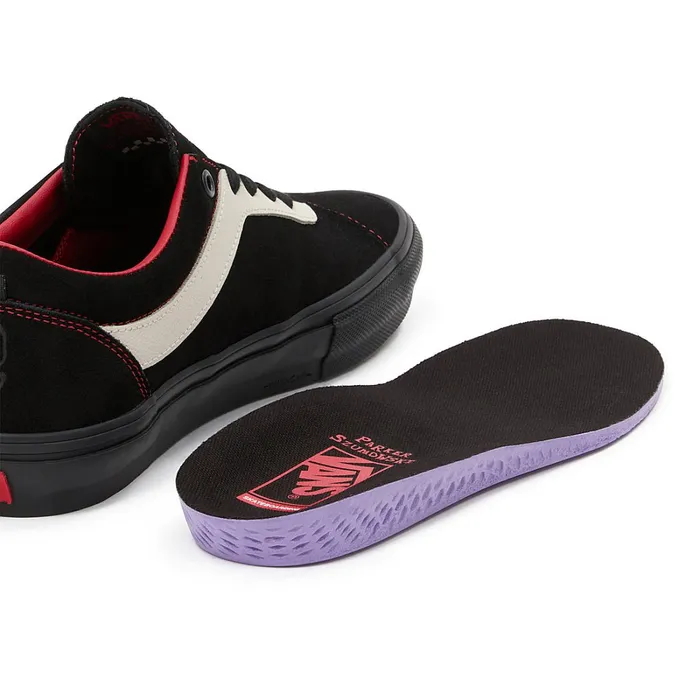 Vans Skate Shoes Men Parker Szumowski Skate Bold Shoes Black
